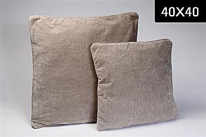 ���� VELVET FABRIC BROWN 1P 45x45 ����