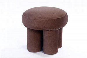  214780 ���� VELVET FABRIC BROWN 1P 45*48*48 ��� ��� 
