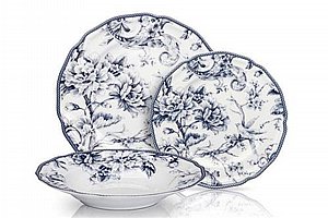 �� 18 ����� BONE CHINA LIMOGES 2P 21/27/22x4cm