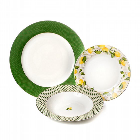����� ���� 18 ����� Lemon /��� ����� 26/22/19 �"� New Bone China