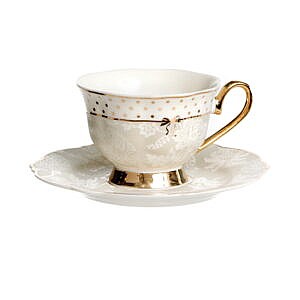 �� 6 ��� ��/����� Luna dots ����/���/��� 180 �� Bone China ��"�: X5199